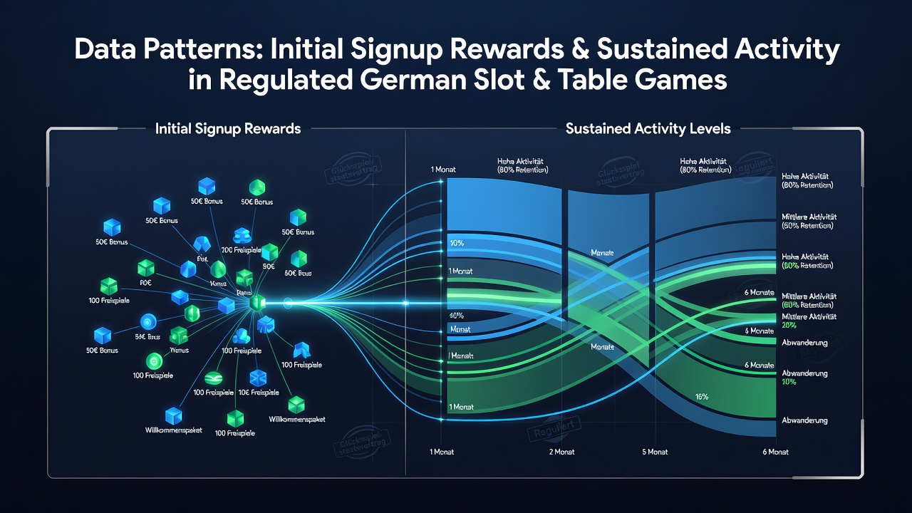 Diagramm zeigt Verbindungen zwischen Anmeldeboni und langfristiger Spielaktivität in deutschen Apps