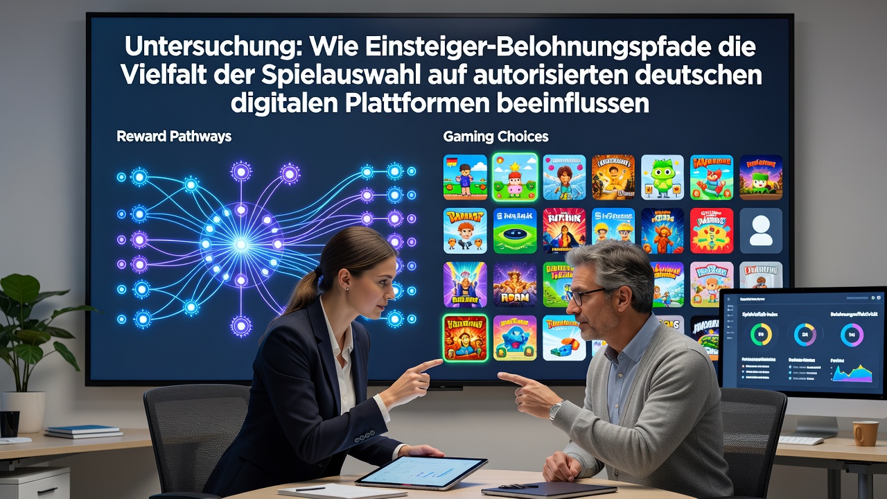 Darstellung von Belohnungspfaden und Spielauswahl auf deutschen Digitalplattformen